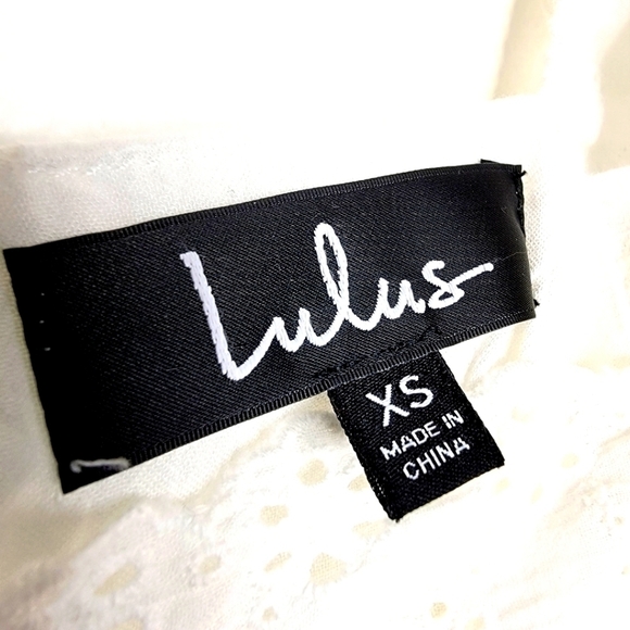 Lulus Dress Women’s XS Flutter Sleeve Lightweight Floral with Ruffled Design - Picture 6 of 15